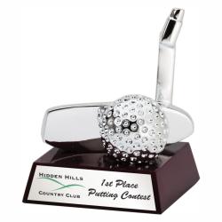 Silver Series Putter award, 4.5" High