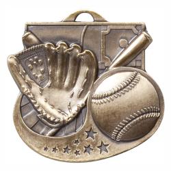 Baseball Star Blast II Medal, 2"