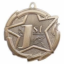 1st Place Star Medal, 2.375"