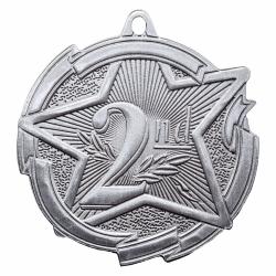 2nd PLACE STAR MEDAL