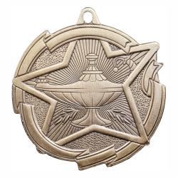 LAMP OF KNOWLEDGE STAR MEDAL