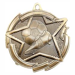 Soccer Star Medal, 2.375"