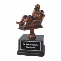 8" Fantasy Football Armchair Quarterback award