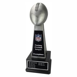 17.5" Fantasy Football Championship Trophy, 7" wide x 17.5" tall x 7" deep