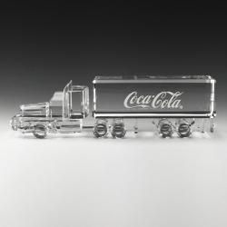 COCA-COLA CRYSTAL TRUCK - LARGE