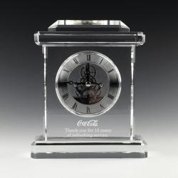 CRYSTAL DESK CLOCK