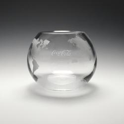 CRYSTAL GLOBE BOWL - SMALL