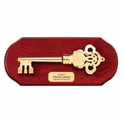 Rosewood Key to the City Plaque, 16" wide x 7" tall x .75" deep