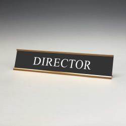 2" x 10" Desk Holder with Insert, 10" wide x 2" tall x 1" deep