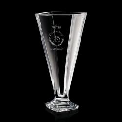 Lyon Non-lead Crystal Vase, 13"