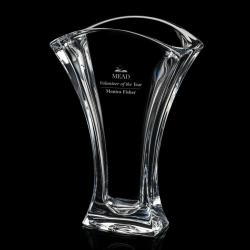 Toulon Non-lead Crystal Vase, 13"