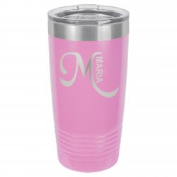 20oz. Light Purple Polar Camel Tumbler, 3.375" wide x 6.875" tall