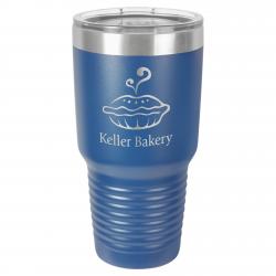 30oz. Blue Polar Camel Tumbler, 4" wide x 7.75" tall