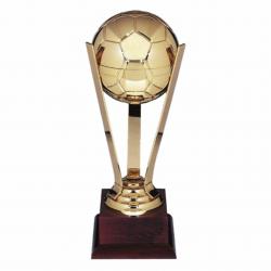 20.5" Gold Tripod Soccer Ball award, 20.5" High