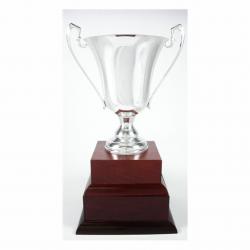 Silver Plated Perpetual Trophy, 19.30" High