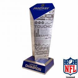 Nfl Fantasy Football Resin Award, 8" wide x 18" tall x 6" deep