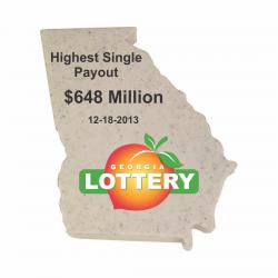 GEORGIA PAPERWEIGHT - CAST STONE