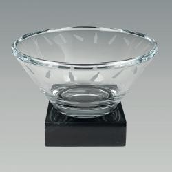 CRYSTAL BOWL ON BASE