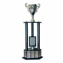 Three Post Perpetual Trophy, 24" High