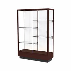 Heritage Wood Display Case, call to Place Order, 70" tall x 48" wide x 18" deep
